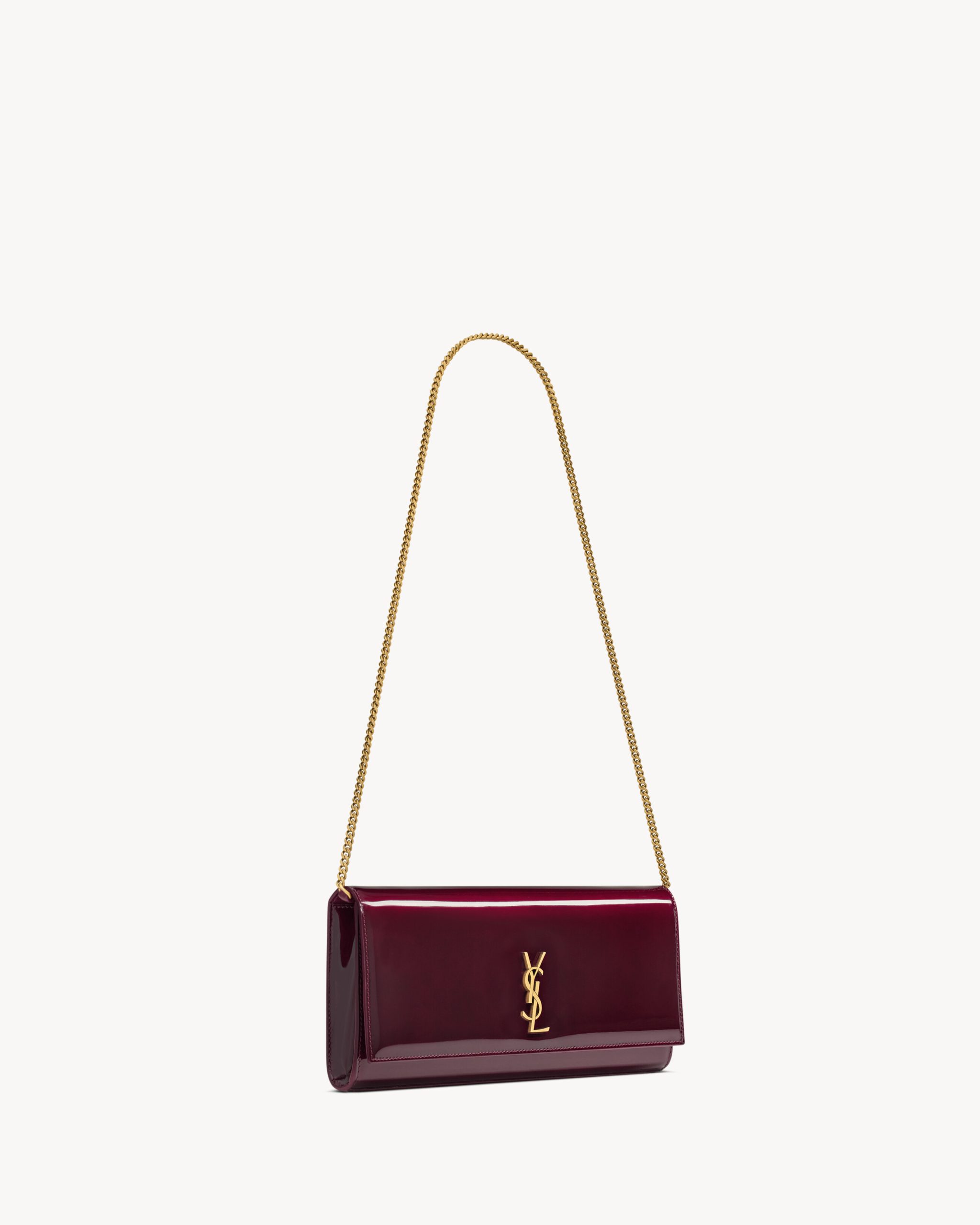 YSL KATE clutch in patent leather - Image 3